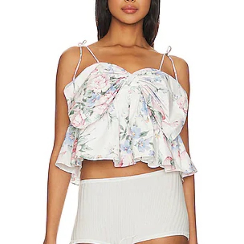 Selkie Pastel Ruffle Top - M